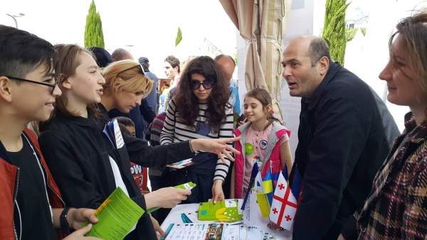 Грузия: Подписанты Соглашения мэров отметили Дни Европы, 5/05/2019, Тбилиси