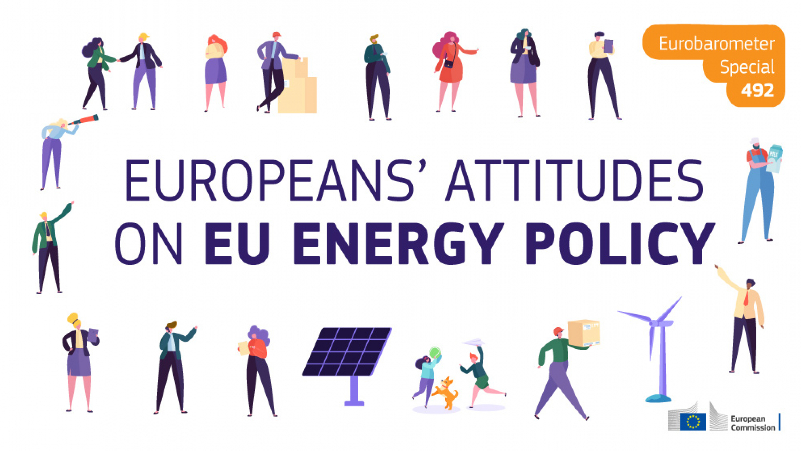 Survey shows majority of Europeans agree that the EU should ensure secure, clean, and affordable energy 