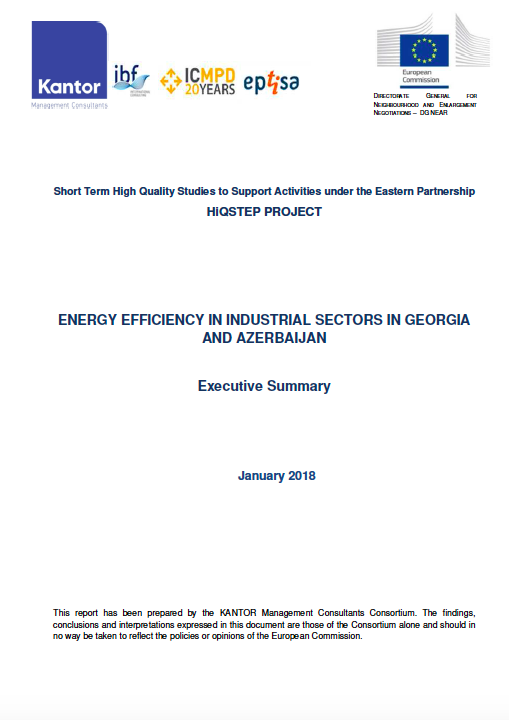 Energy efficiency in industrial sectors in Georgia and Azerbaijan