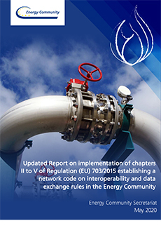 Implementation of chapters II to V of Regulation (EU) 703/2015 establishing a network code on interoperability and data exchange rules in the Energy Community