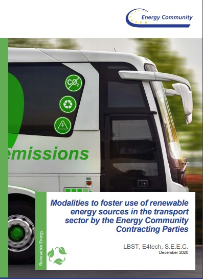 Modalities to foster use of renewable energy sources in the transport sector by the Energy Community Contracting Parties