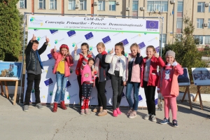 Moldova: Street lighting inauguration ceremony in Cantemir city, 08/11/2018