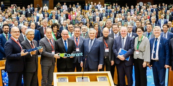 Церемонія Угоди мерів та оприлюднення Європейського пакту про клімат