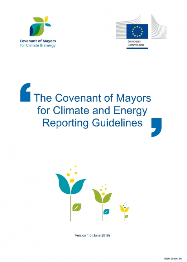 Guidance on the reporting of the Covenant of Mayors on Climate and Energy