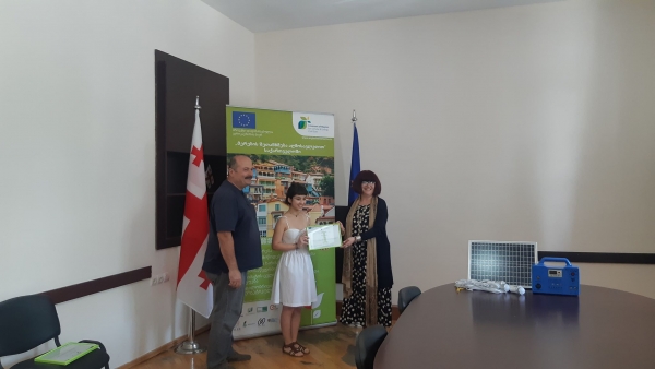 Georgia: Awarding of Winners in the СoM East Photo Contest &quot;We Go Sustainable&quot;