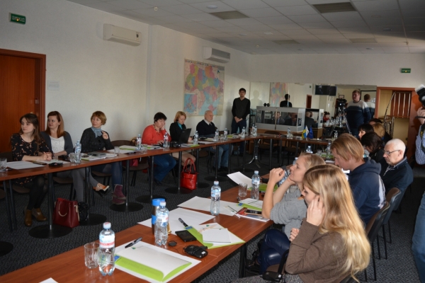 Media-workshop of the EU Project &quot;Covenant of Mayors - East&quot; in Mirgorod