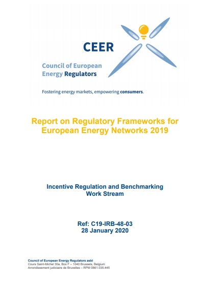  CEER Report on Regulatory Frameworks for European Energy Networks